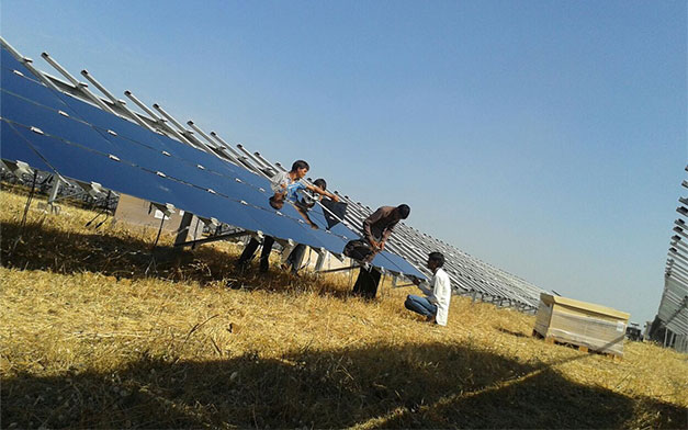 Solar park in India